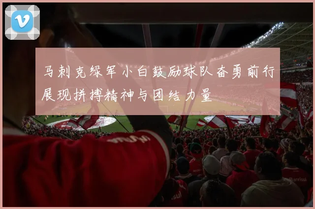 马刺克绿军小白鼓励球队奋勇前行展现拼搏精神与团结力量