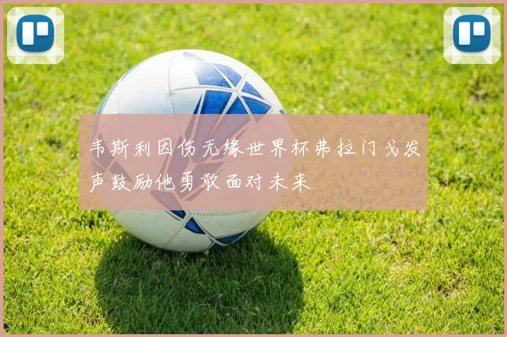韦斯利因伤无缘世界杯弗拉门戈发声鼓励他勇敢面对未来